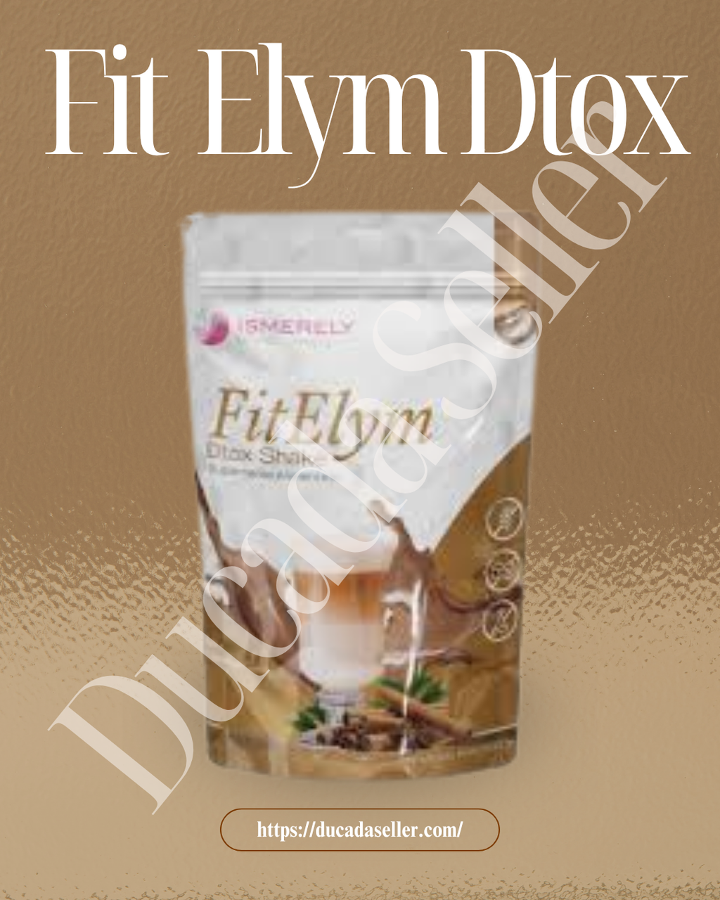 Fit Elym Dtox Shake Capuchino Canela