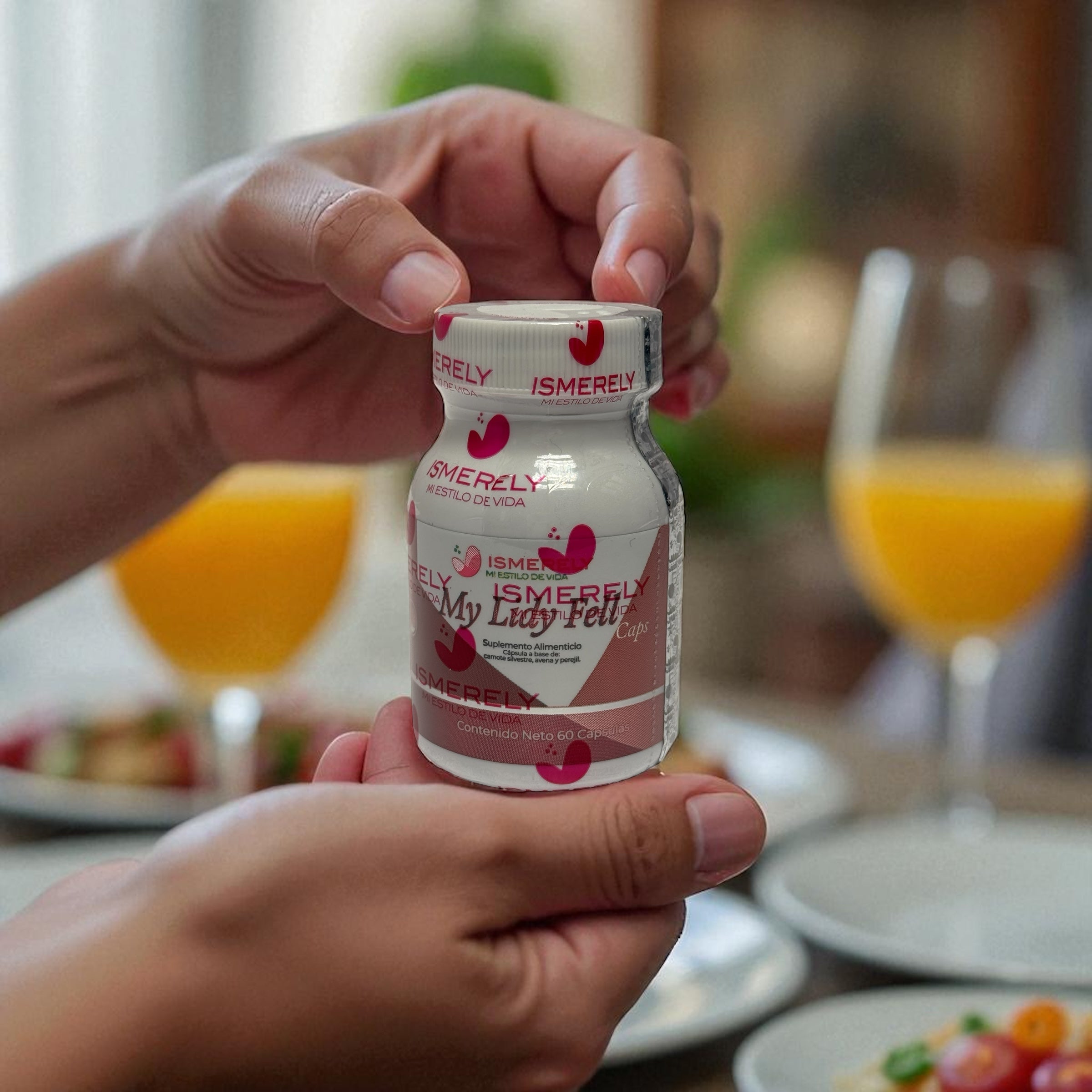 My Lydy Fell, Suplemento Alimenticio Mexicano para Energía y Bienestar, bote con 60 Cápsulas